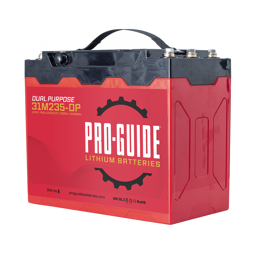 Pro-Guide Alpha Series Lithium Battery - 12V - 235AH - Group 31 (Tall) 3