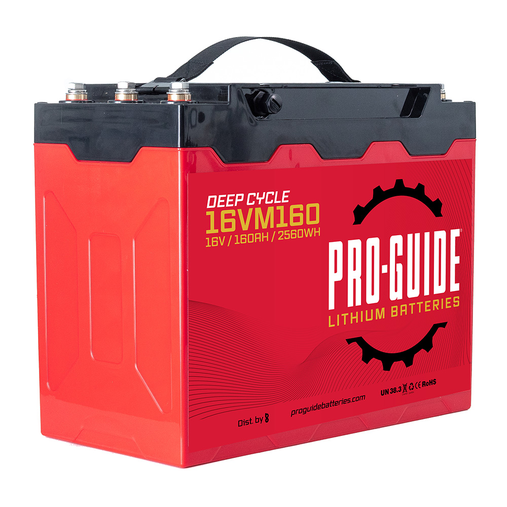 Pro-Guide Alpha Series Lithium Battery - 16V - 160AH - Group 31 (Tall) 2