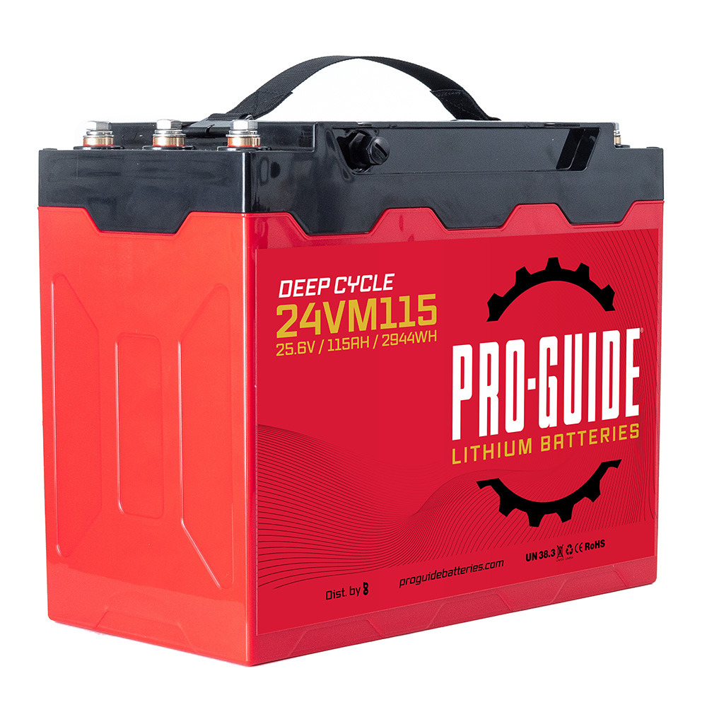 Pro-Guide Alpha Series Lithium Battery - 24V - 115AH - Group 31 (Tall) 2