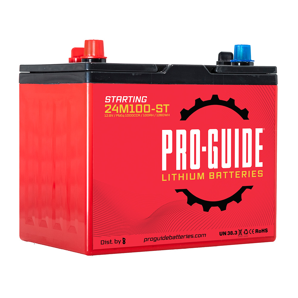 Pro-Guide Signature Series Lithium Starting Battery - 12V - 100AH - Group 24 2
