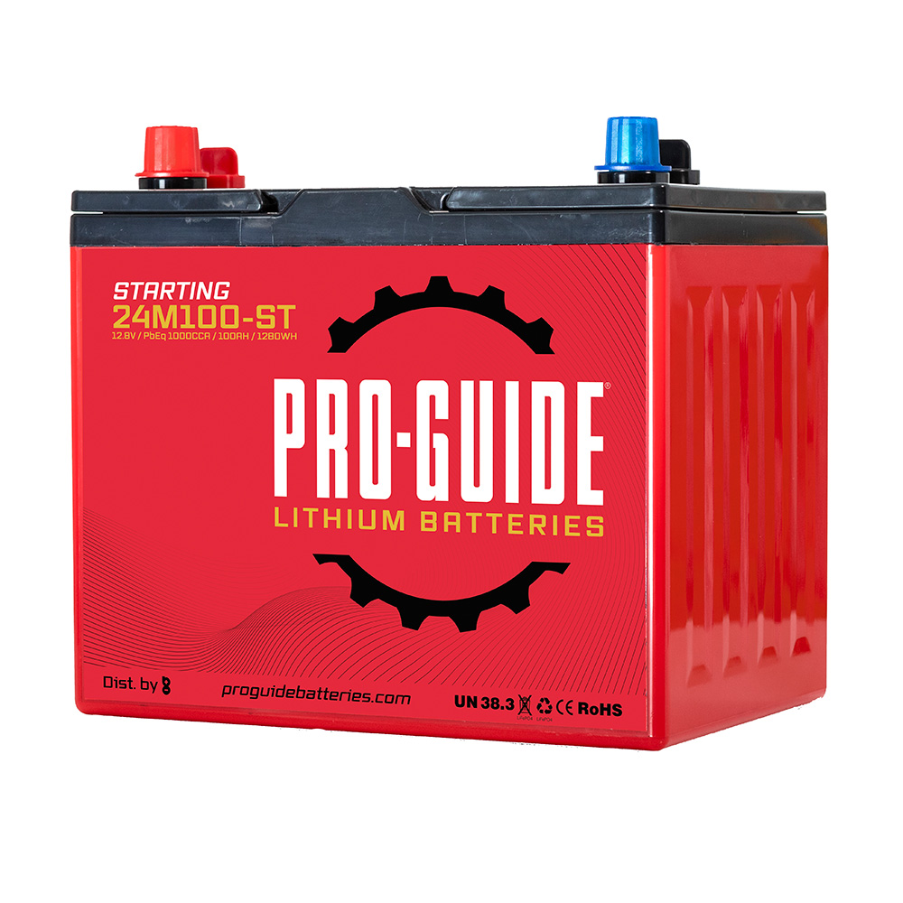 Pro-Guide Signature Series Lithium Starting Battery - 12V - 100AH - Group 24 3