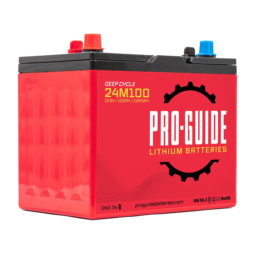 Pro-Guide Signature Series Lithium Battery - 12V - 100AH - Group 24 2
