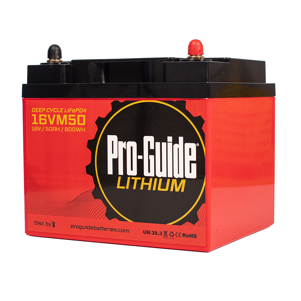 Pro-Guide Signature Series Lithium Battery - 16V - 50AH 3