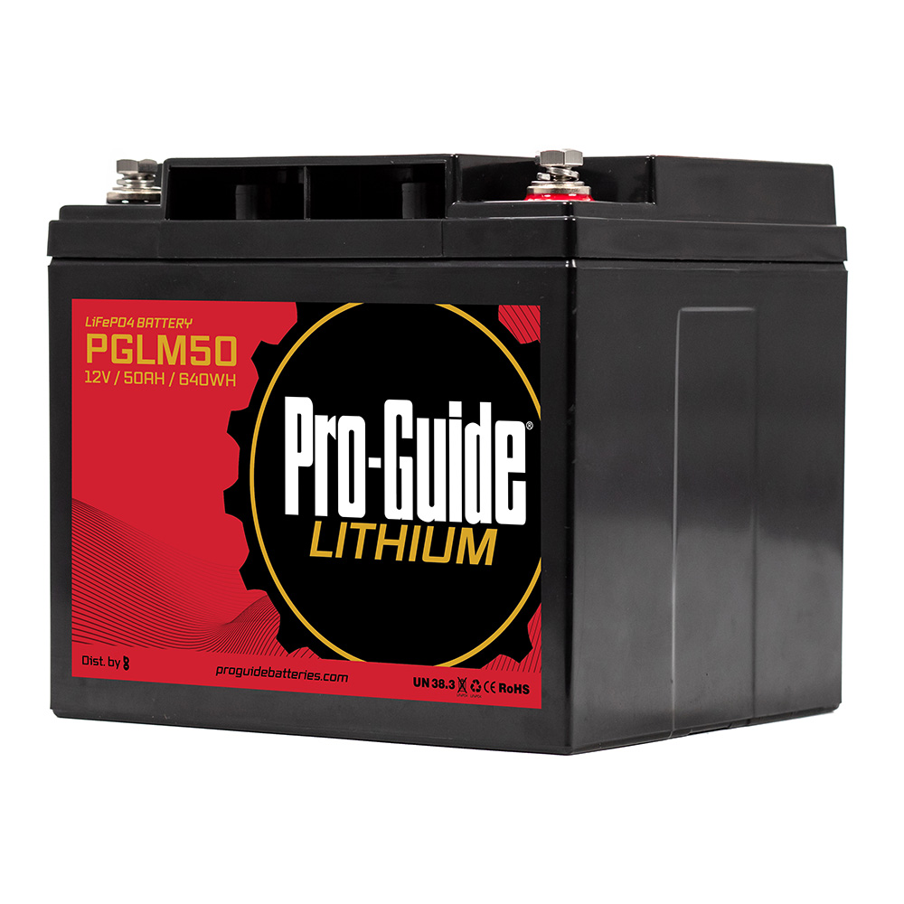 Pro-Guide Signature Series Lithium Battery - 12V - 50AH 3