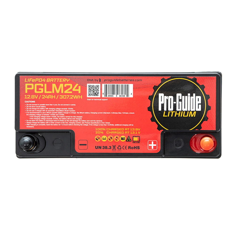 Pro-Guide Pro-Guide Signature Series Lithium Battery - 12V - 24AH 4