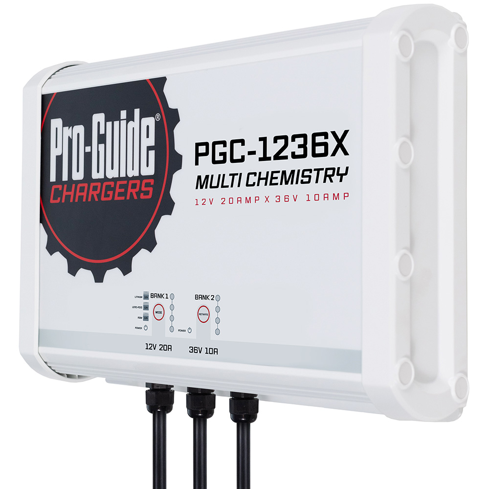 Pro-Guide 2 Bank On-Board Battery Charger - (1) 12V / (1) 36V - 30-Amp 2