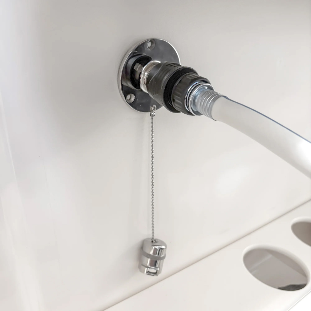 Flushmaster Quick Connect Water Fitting 1/2" Barb 3