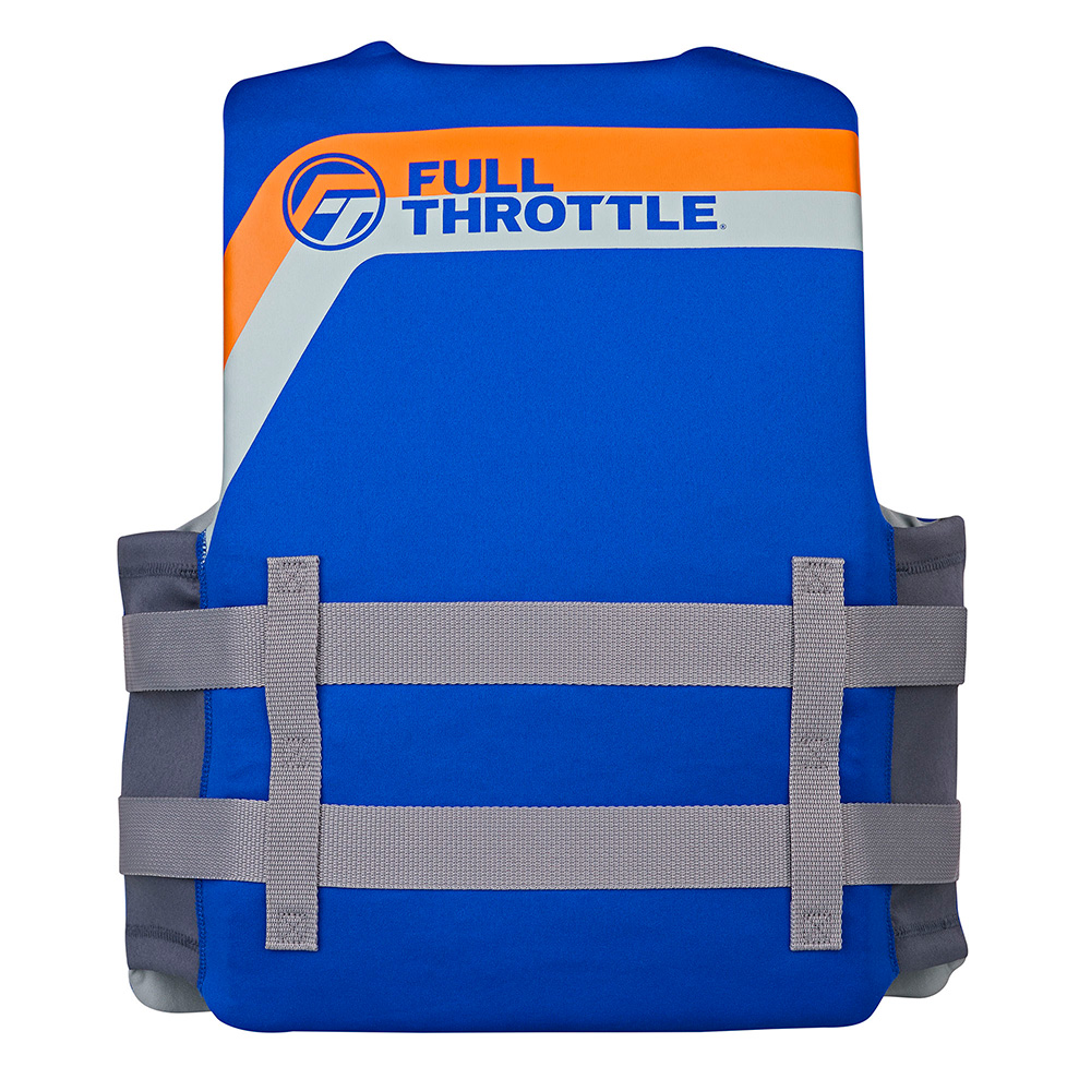 Full Throttle Adult Rapid-Dry Life Jacket - S/M - Blue 2