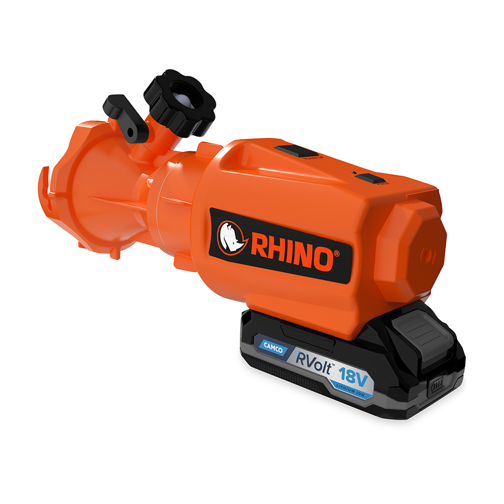 Camco Rhino 18V Lithium-Ion RV Sewage Macerator Pump System 2