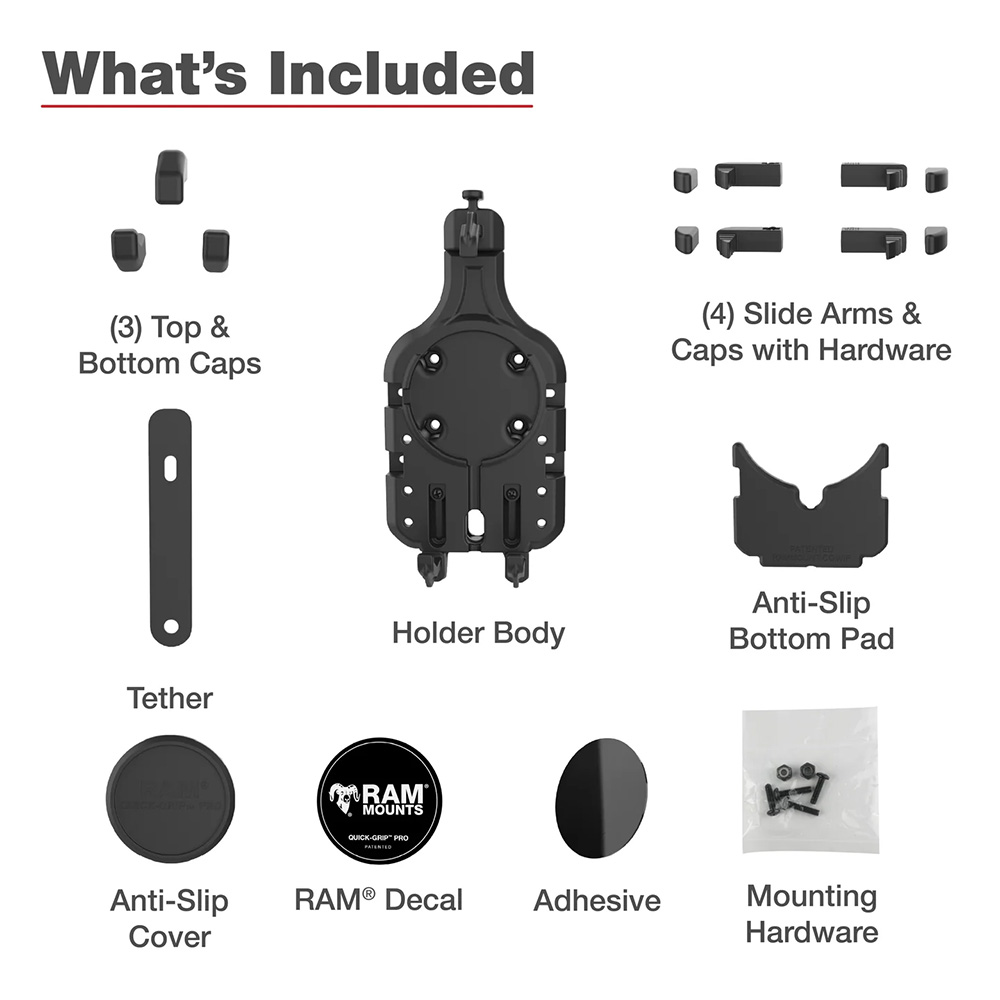 Ram Mount RAM&reg; Quick-Grip&trade; Pro Phone Holder 2
