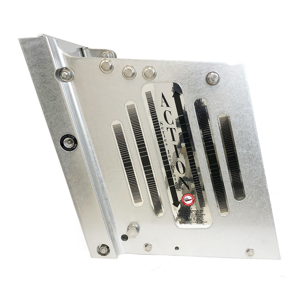 Bob's Machine 2" Setback Action Series Hydraulic Jack Plate - Silver 3