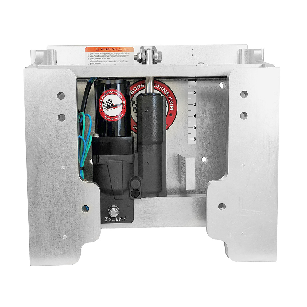 Bob's Machine 6&Prime; Extreme Gen 3 Action Series Jack Plate - Silver 2