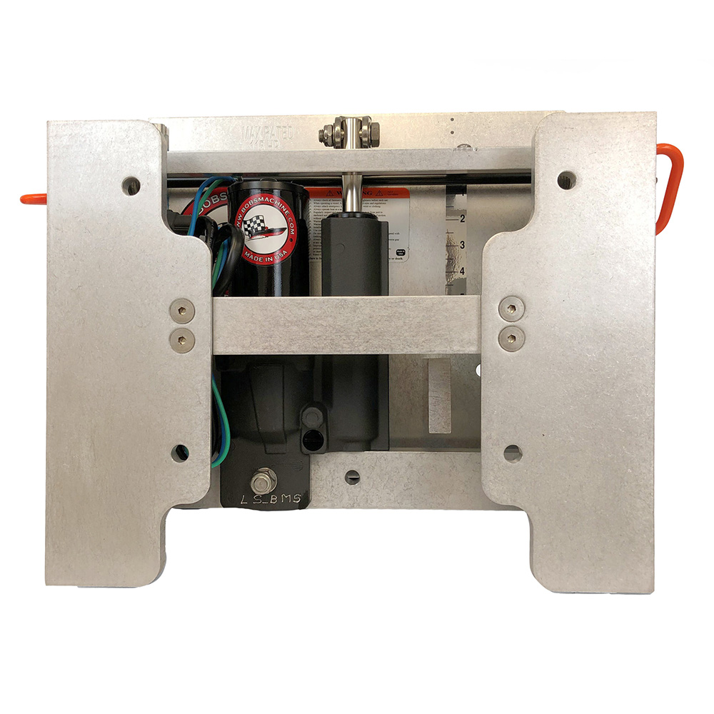 Bob's Machine 4&Prime; Hydraulic Action Series Kick-Back Jac - Silver 2