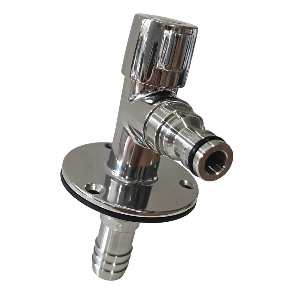 Flushmaster Quarter Turn Quick Connect Water Spigot - 90-Degree 2