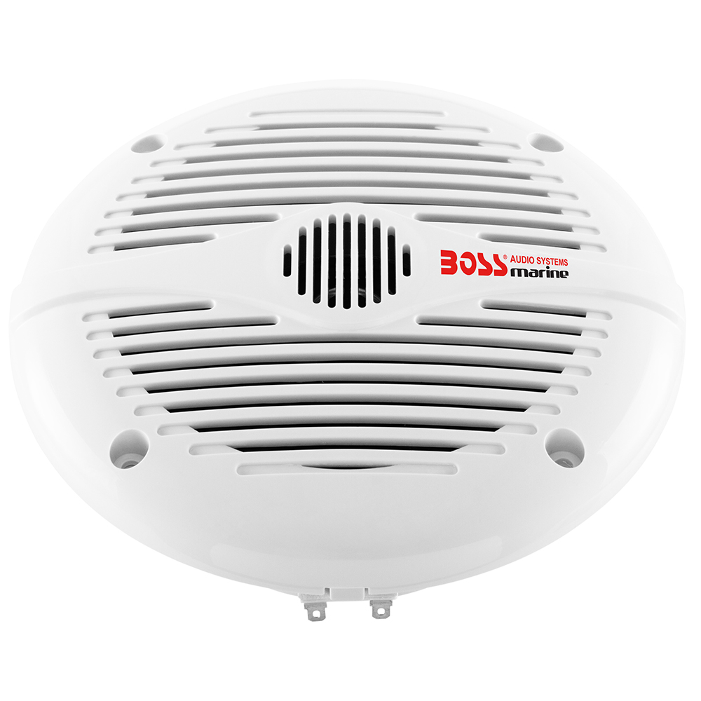 Boss Audio MR60W 6.5&quot; Round Marine Speakers - (Pair) White