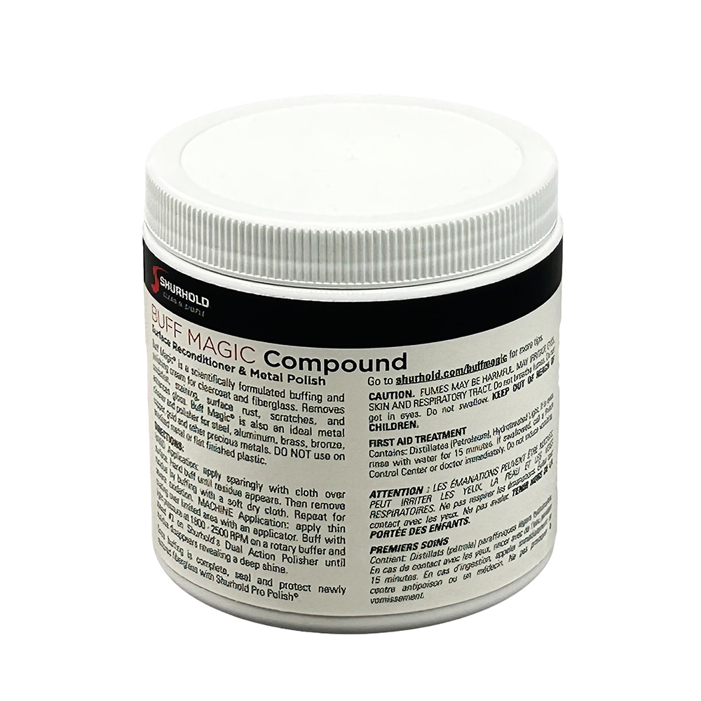 Shurhold Buff Magic Compound Surface Reconditioner &amp; Metal Polish - 22oz 2