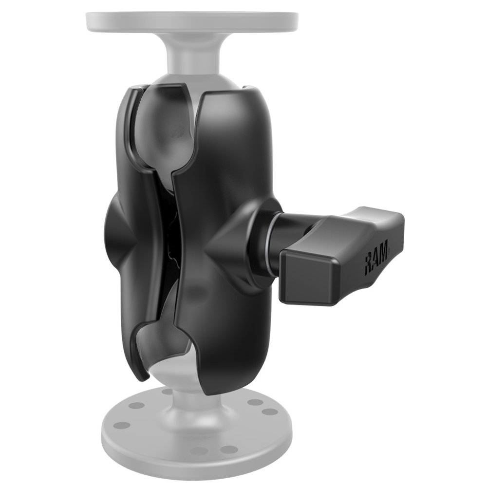 RAM Mount Short Double Socket Arm f/1.5" Ball 2