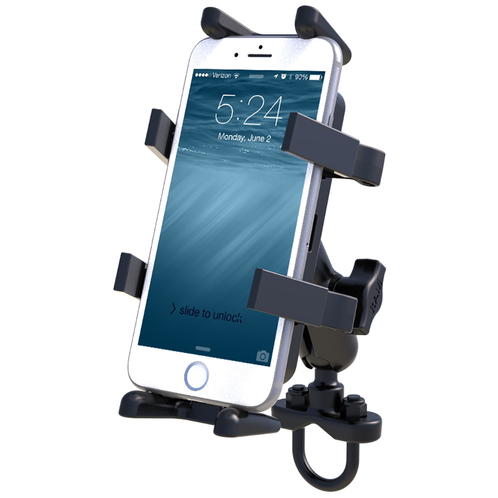 RAM Mount Universal Finger Grip Holder Handlebar Rail Mount 2