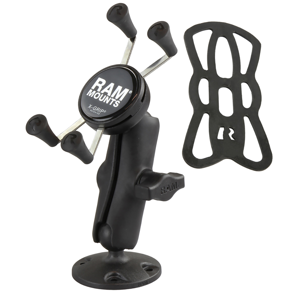 RAM Mount Universal X-Grip Holder Composite Surface Mount 3