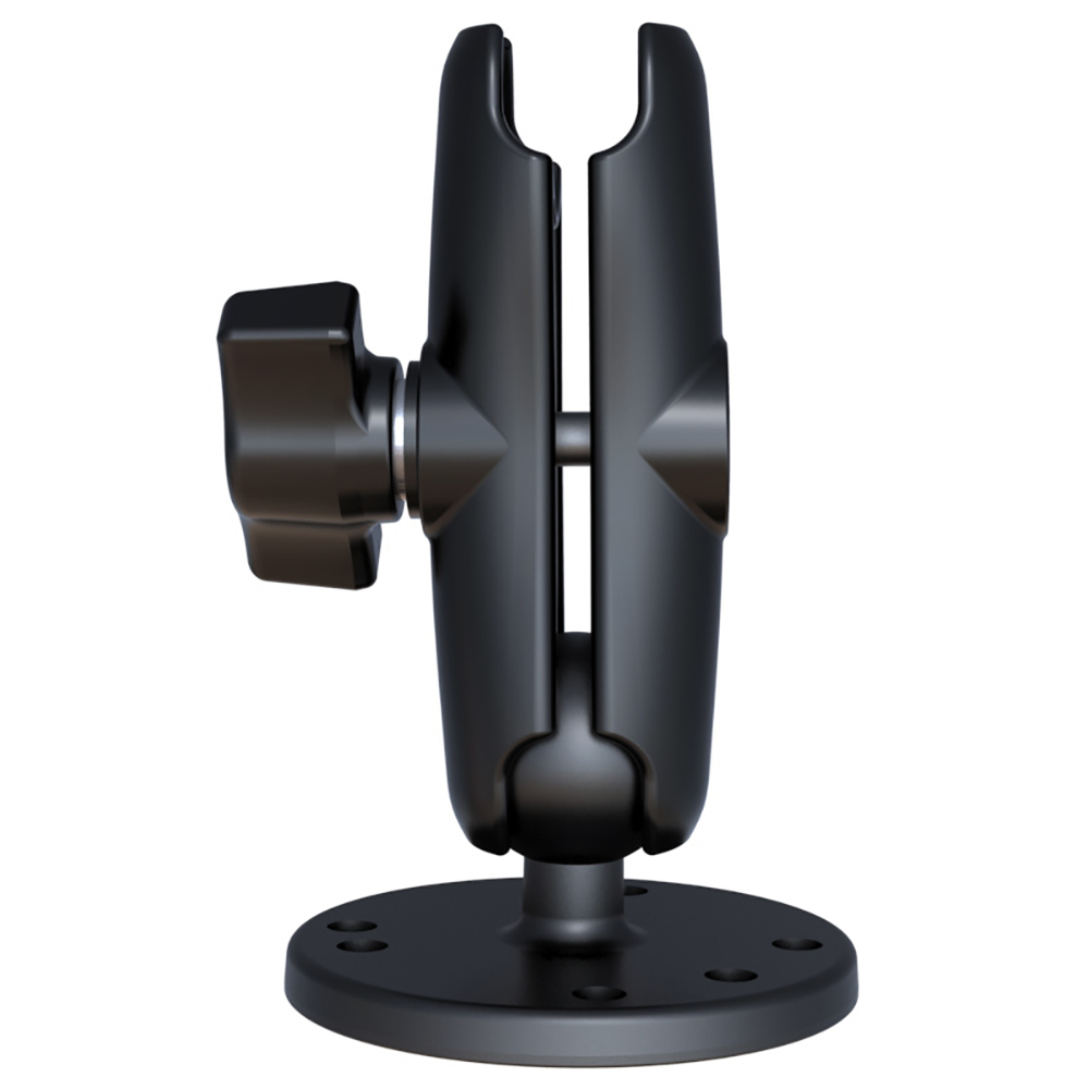 RAM Mount Double Socket Arm w/2.5" Round Base 2
