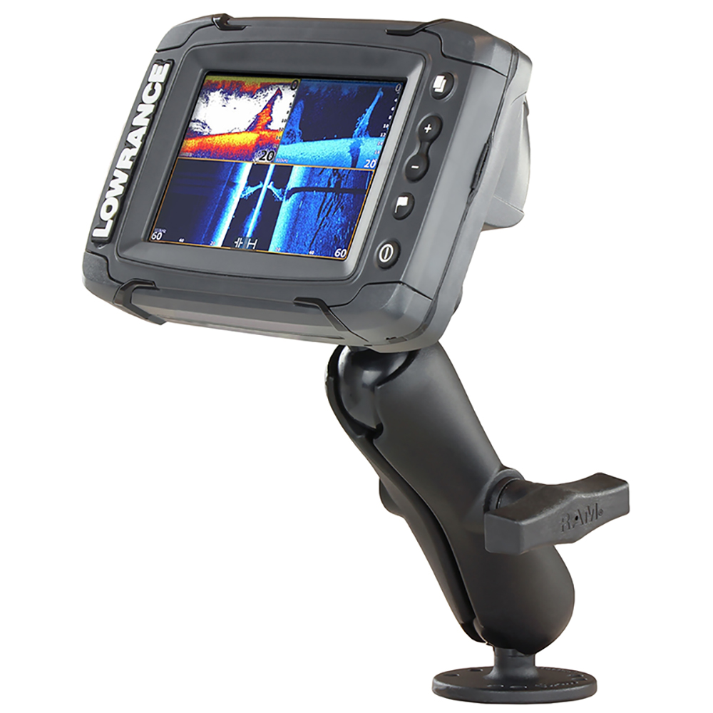 RAM Mount Quick Release Mount f/Lowrance Mark & Elite 5 4