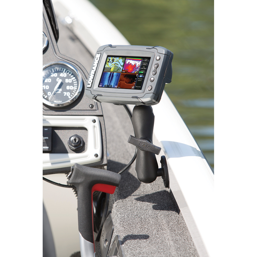 RAM Mount Quick Release Mount f/Lowrance Mark & Elite 5 5