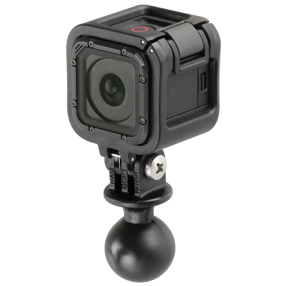 RAM Mount GoPro Adapter w/1" Ball 3