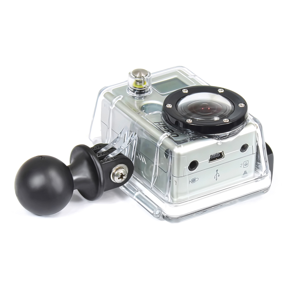RAM Mount GoPro Adapter w/1" Ball 5