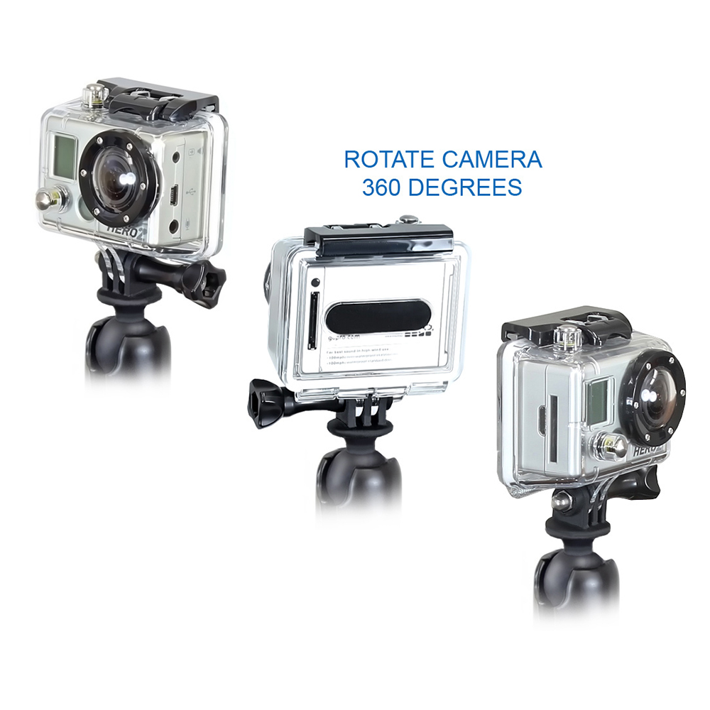 RAM Mount GoPro Adapter w/1" Ball 6