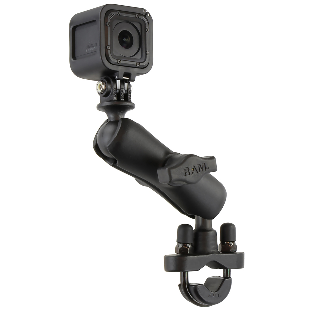 RAM Mount GoPro Hero Adapter Handlebar Rail Mount 2