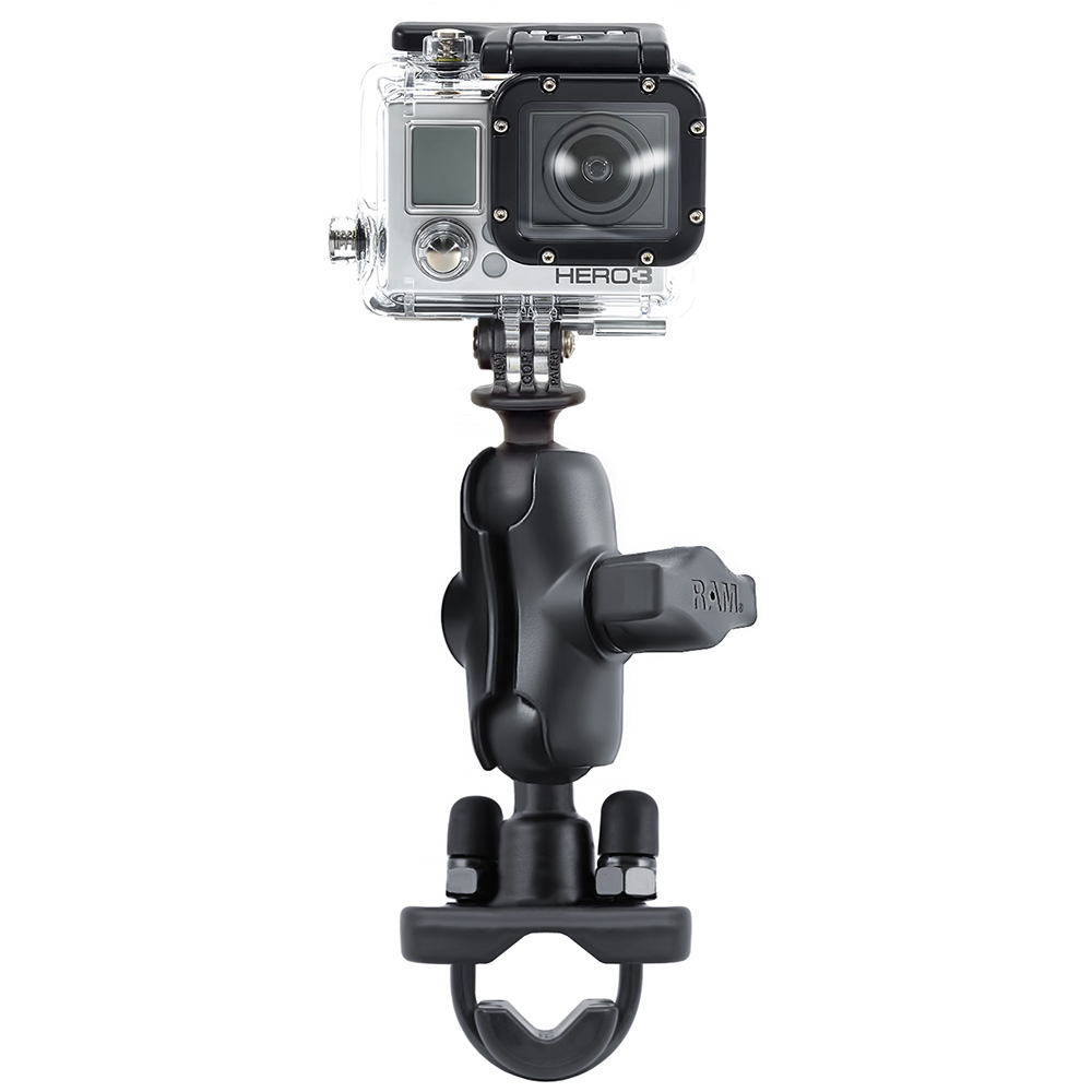 RAM Mount GoPro Hero Short Arm Handlebar Rail Mount 2