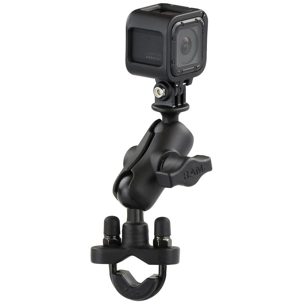 RAM Mount GoPro Hero Short Arm Handlebar Rail Mount 3