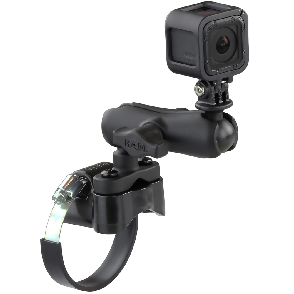 RAM Mount GoPro Hero ATV/UTV Strap Clamp Roll Bar Mount 2
