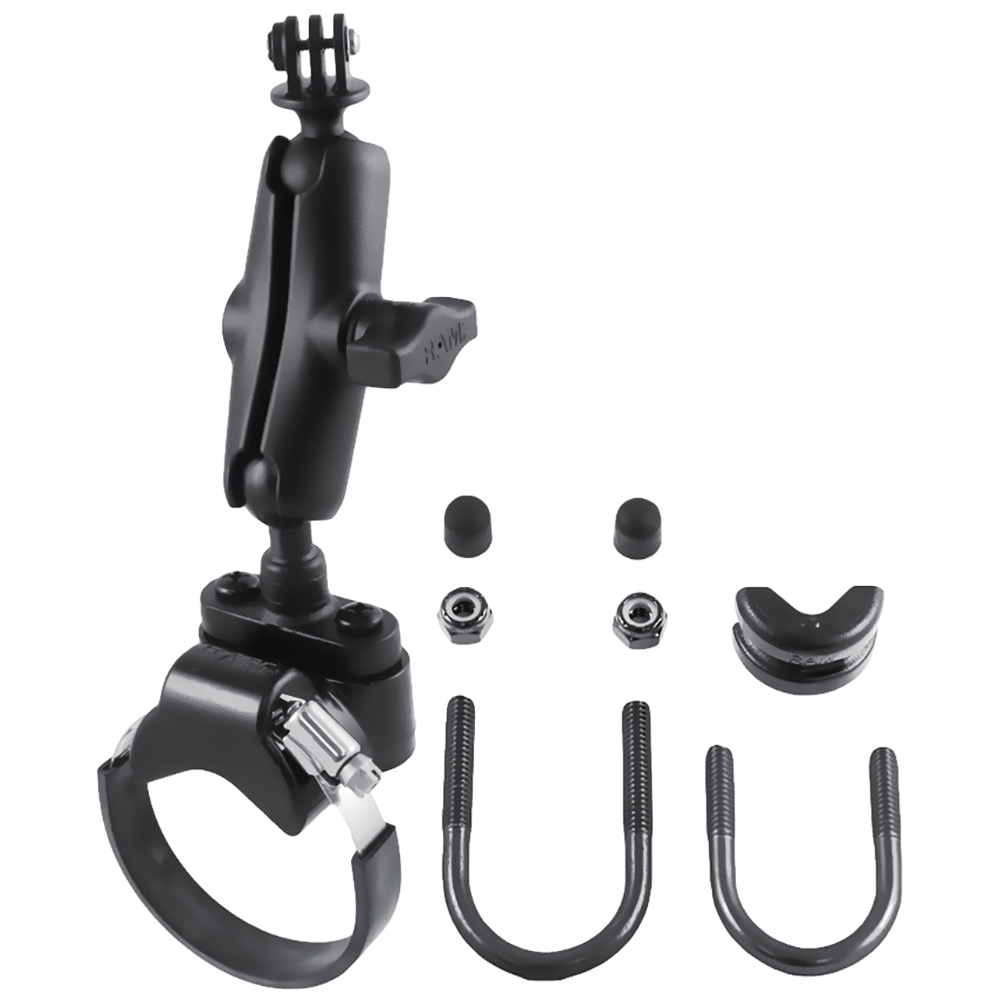 RAM Mount GoPro Hero ATV/UTV Strap Clamp Roll Bar Mount 3
