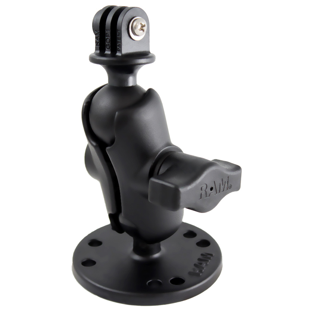 RAM Mount GoPro Hero Short Arm Flat Surface Mount 4