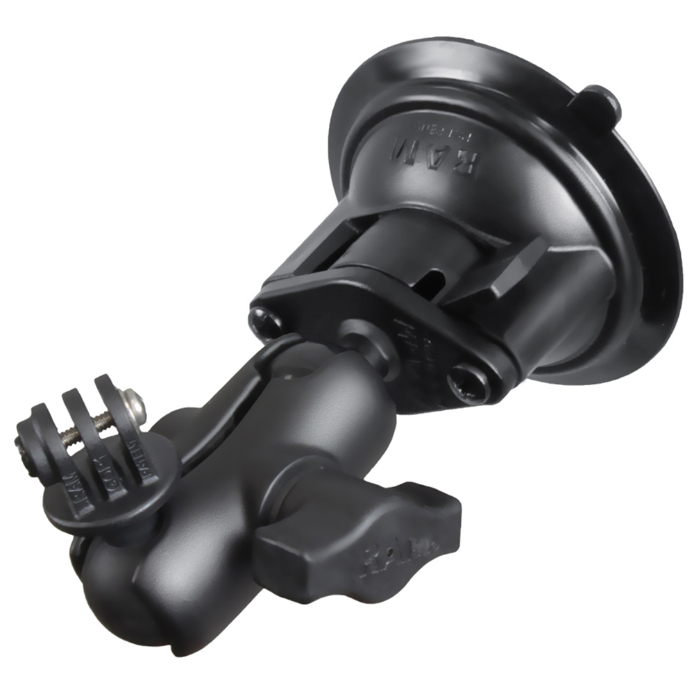 RAM Mount GoPro Hero Short Arm Suction Cup Mount 4