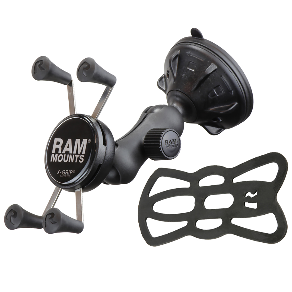 RAM Mount X-Grip Composite Twist Lock Suction Cup Mount 3