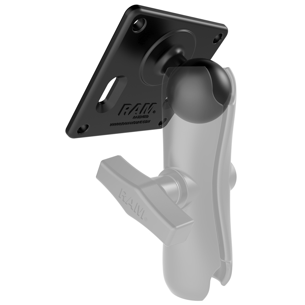 RAM Mount 75mm x 75mm VESA 3.625" Plate w/1.5" Diameter Ball 3