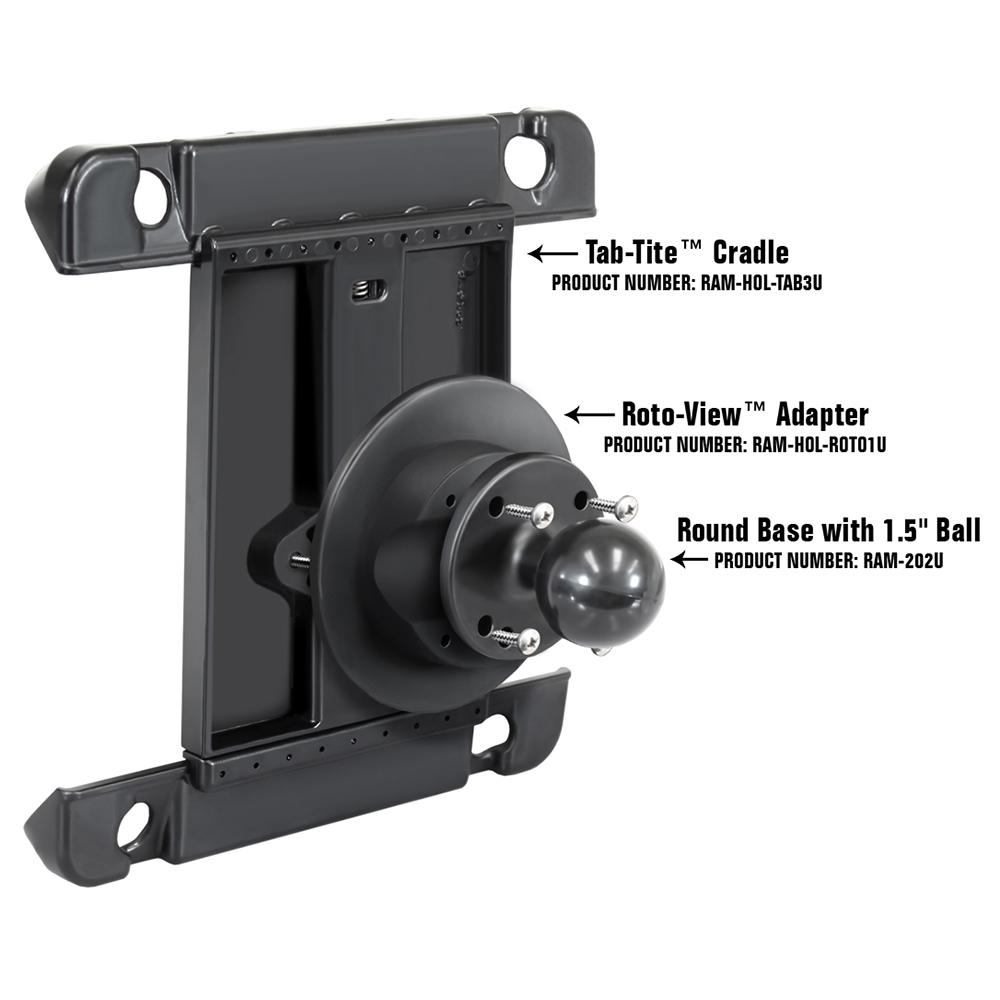 RAM Mount Roto-View Adapter Plate 2