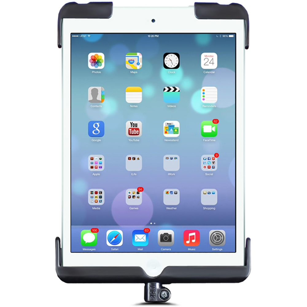 RAM Mount Tab-Dock Cradle f/Apple iPad mini w/o Case, Skin, Sleeve 2