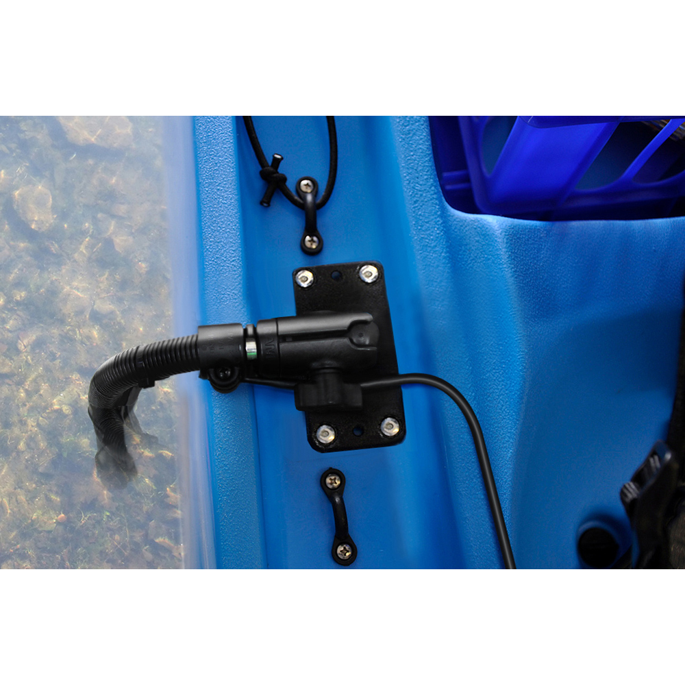 RAM Mount Transducer Arm Mount w/1" Ball Wedge - Compatible w/Scotty/Hobie 3