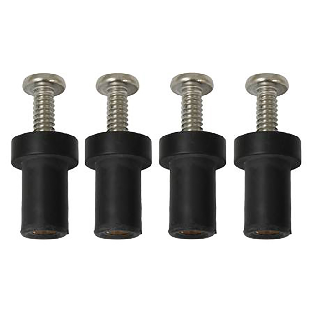 RAM Mount Mari-Nut Rubber Expansion Brass Nuts - 4 Pack 2