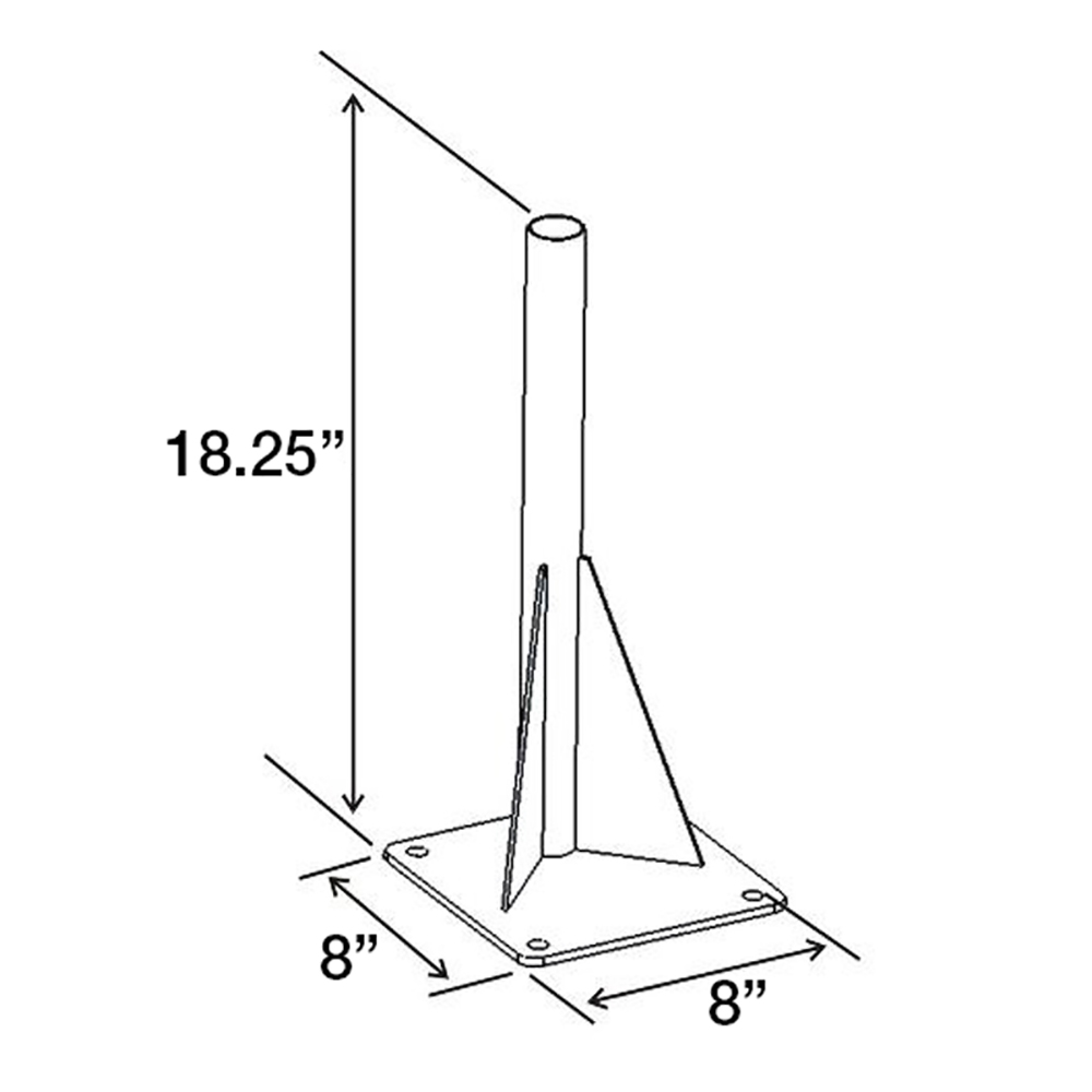 RAM Mount Universal Drill-Down Laptop Mount Base 2
