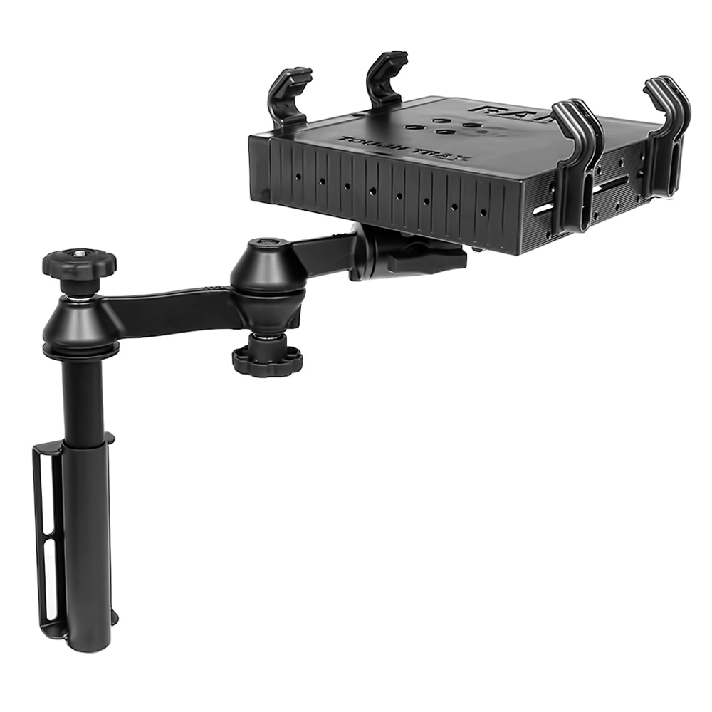 RAM Mount Universal Flat Surface Vertical Drill-Down Vehicle Laptop Mount Stand 2