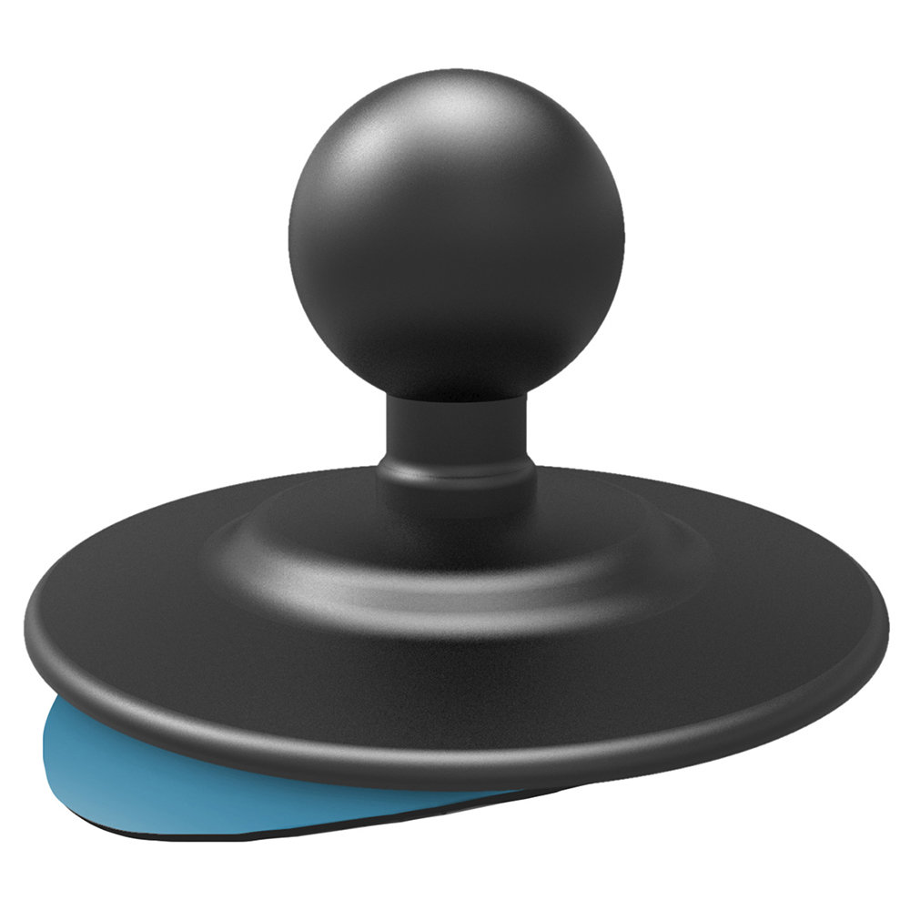 RAM Mount 1" Diameter Ball Mount w/Short Double Socket Arm, 2.5" Flex Adhesive Base & Diamond Base Adapter 2