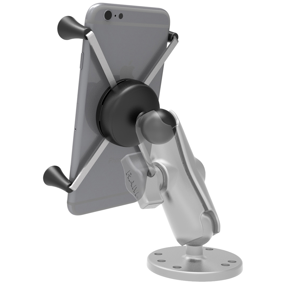 RAM Mount Universal X-Grip IV Large Phone/Phablet Holder w/1" Ball 6
