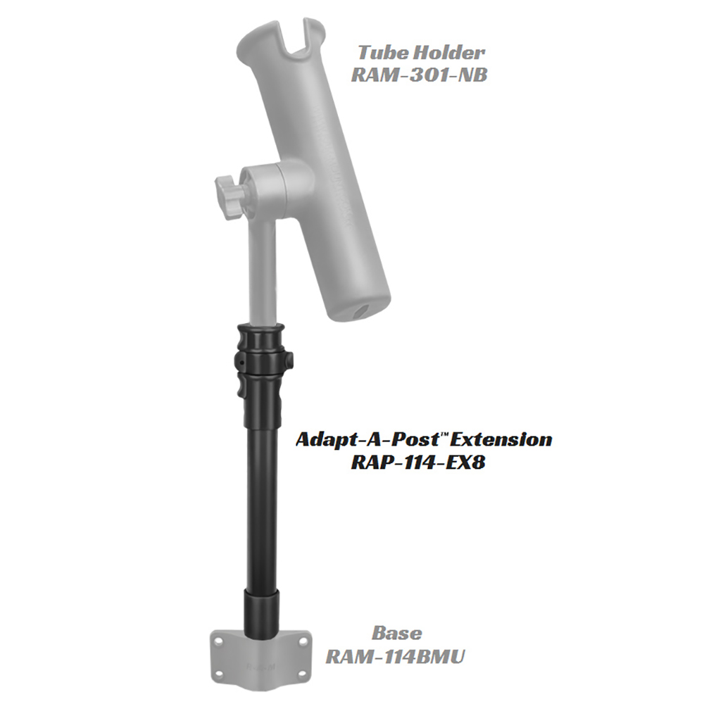 RAM Mount Adapt-a-Post 11" Extension Pole 2