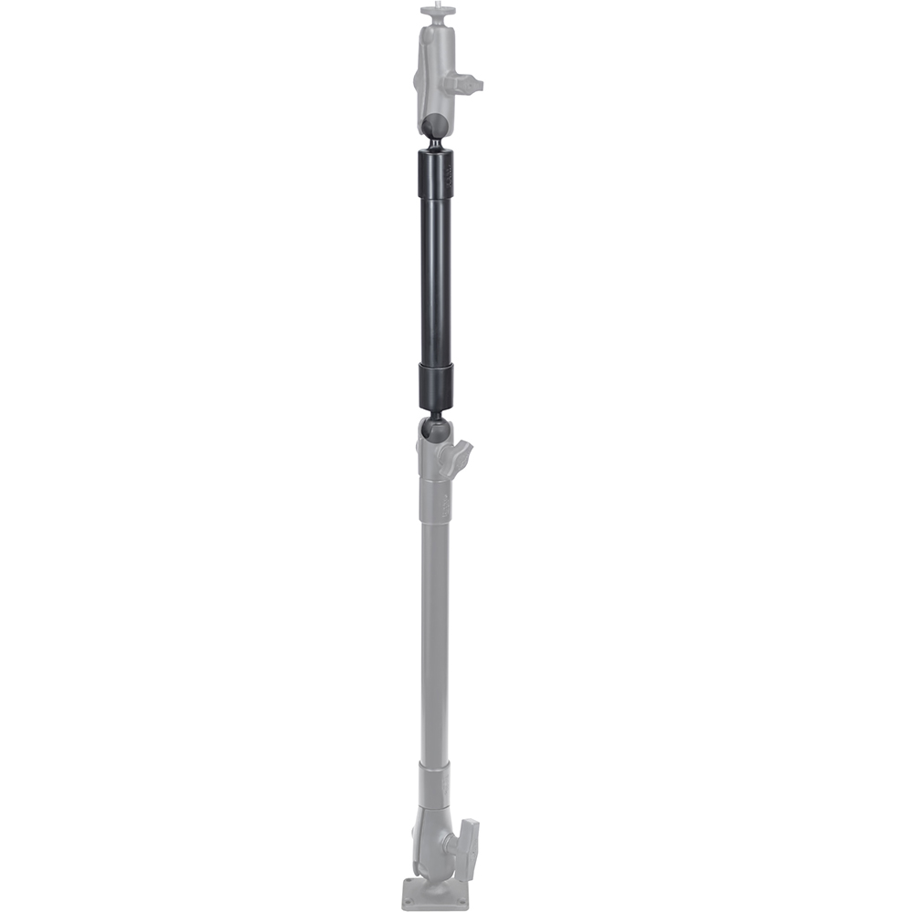 RAM Mount 12.75" Long Extension Pole w/2 1" Balls 2
