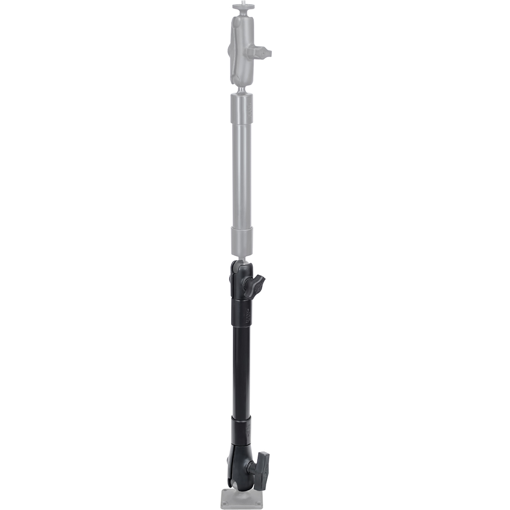 RAM Mount 14" Long Extension Pole w/1" and 1.5" Single Open Socket 3