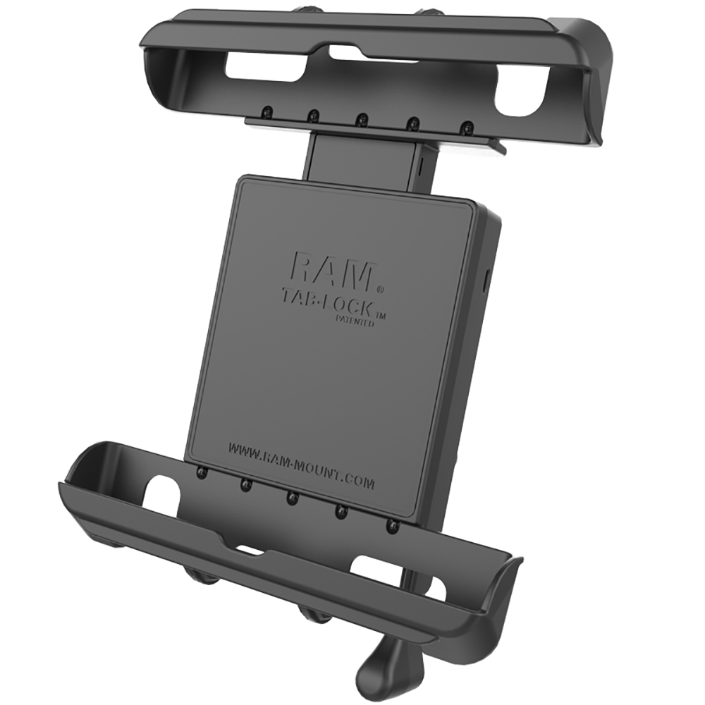 RAM Mount Tab-Lock Universal Locking Cradle f/Apple iPad w/LifeProof & Lifedge Cases 2